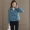 Áo khoác len ngắn nữ 2018 mới mùa thu áo khoác ngắn phiên bản Hàn Quốc của áo khoác len mỏng - Áo Hàn Quốc áo dạ croptop