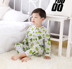 Bộ đồ ngủ trẻ em Xiêm Phim hoạt hình Cotton Boy Baby One Piece Big Girl Girl Dài tay Dịch vụ leo núi Quần áo 2-3-5 tuổi bộ hoạt hình bé trai Áo liền quần