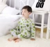 Bộ đồ ngủ trẻ em Xiêm Phim hoạt hình Cotton Boy Baby One Piece Big Girl Girl Dài tay Dịch vụ leo núi Quần áo 2-3-5 tuổi