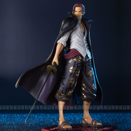 One Piece Pop Big Bear Acesha Crocodile Император красно -подготовленный орлиной глаз Luffy Yellow Ape Модель модели