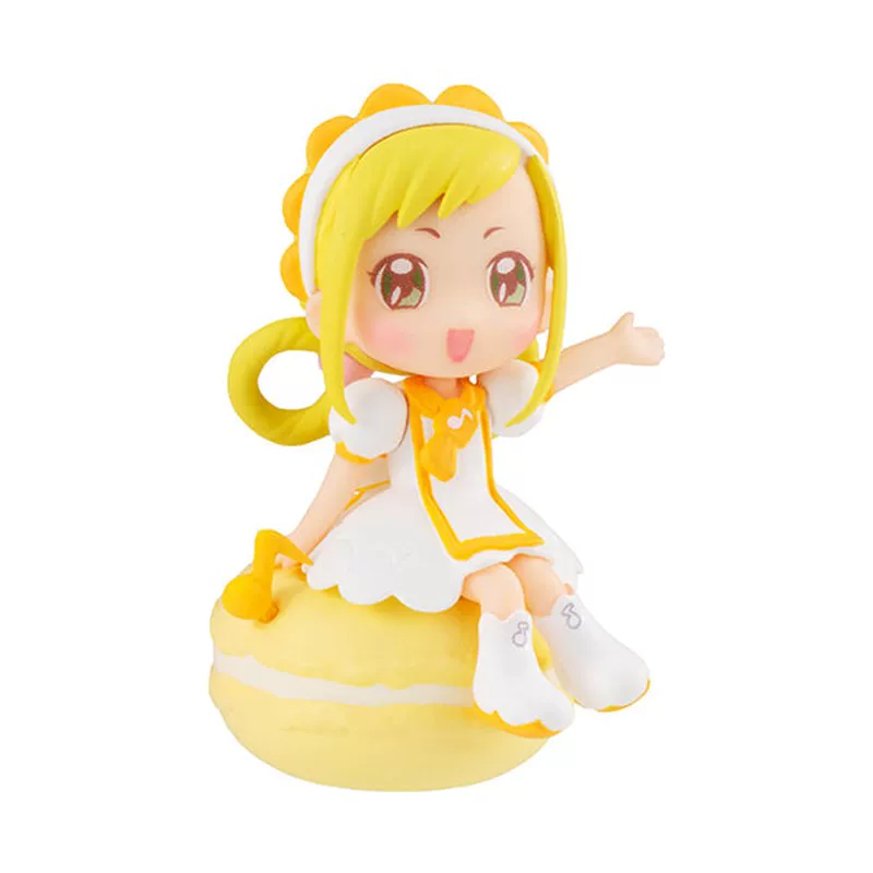 [Spot] Bandai Gacha Little Witch Doremi Ganca Reward 2 Flying Bird Peach Hand Playing Decoration