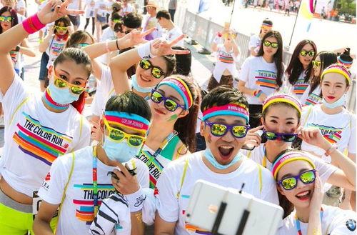 Красочная работа по бегу, пот -поглощение, бесшовное головокружение