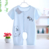 Bé onesies ngắn tay cotton nam giới và phụ nữ quần áo trẻ em phần mỏng sơ sinh ngủ quần áo mùa hè romper mùa hè ăn mặc đồ ngủ áo liền quần ôm sát bé gái Áo liền quần