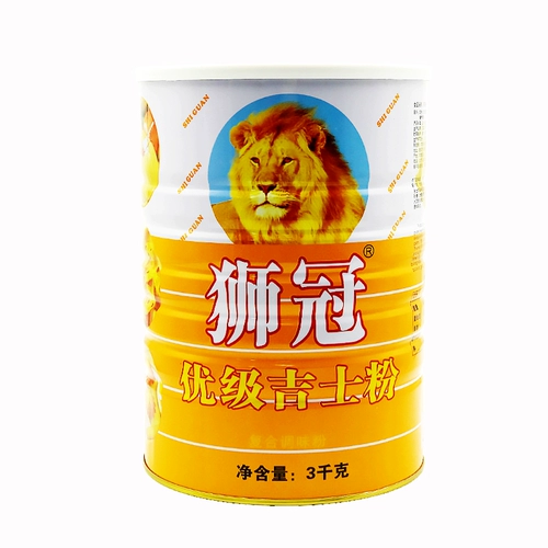 Lion Crown Ji Shi вентилятор 3 кг килограммы/банка композитная приправа порошкообразной порошок хлеб с яйцом