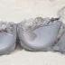 Victoria gợi cảm ren mỏng cotton áo ngực cỡ lớn nửa cốc DE bra đồ lót tập hợp hình dạng để thu thập sữa - Bộ đồ lót