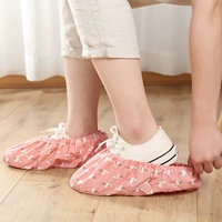Износостойкие бахилы подходит для мужчин и женщин, пылезащитные нескользящие носки в помещении, нескользящая ткань, коньки, увеличенная толщина
