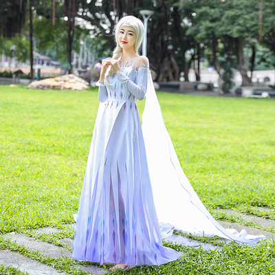 taobao agent White wedding dress, evening dress for princess, women's clothing, “Frozen”, cosplay