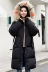 Chống mùa 2018 mùa đông mới bông áo phụ nữ dày phần dài kích thước lớn lỏng xuống bông độn màu phù hợp với cổ áo lông thú bánh mì dịch vụ áo phao lông vũ nữ Bông