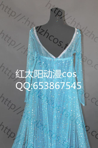 H3260-1 Ледяная и Снежная Королева Эльза платье Эльза Косплей Женская одежда