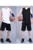 Bộ đồ thể thao nam mùa hè dành cho nam XL Quần short không tay Quần short bóng rổ Mặc quần áo thoáng khí