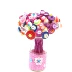 Hoa cẩm chướng nút sáng tạo bó hoa handmade tự làm gói vật liệu trẻ em mẫu giáo sản xuất quà tặng ngày của giáo viên làm đồ chơi mầm non Handmade / Creative DIY