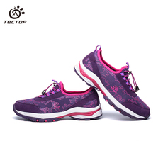 трекинговые кроссовки 清仓 tectop/探拓 夏季户外徒步鞋女情侣款轻盈登山鞋男休闲鞋