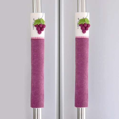 Сельская корейская ткань Электрическая ручка ручки ручки холодильника с двойной открытой дверной ручкой холодильника удлиняются и утолщены