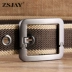 ZSJAY chiến thuật chim đàn ông đai vải nylon vành đai chiến thuật nam vành đai với vành đai dày zs-133 - Thắt lưng