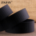 ZSJAY chiến thuật chim đàn ông vải vành đai nylon vành đai chiến thuật nam với vành đai dày ZS-R7 - Thắt lưng khóa thắt lưng Thắt lưng