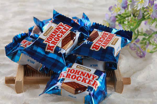 俄罗斯进口 ROSHEN 如胜 牛奶巧克力威化夹心饼干 500g 优惠券折后￥30包邮（￥40-10）