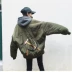 Quần áo bông nữ phần dài máy bay ném bom áo khoác lỏng 2018 mùa đông mới bông áo khoác Hàn Quốc phiên bản của phần mỏng của áo gió 楽