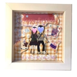 Трехмерная фоторамка на день Святого Валентина для влюбленных, DIY, делается под заказ, подарок на день рождения