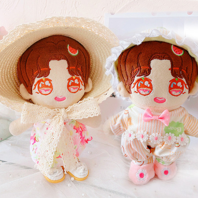 taobao agent Cotton doll, cute spring clothing, set, accessory, 20cm