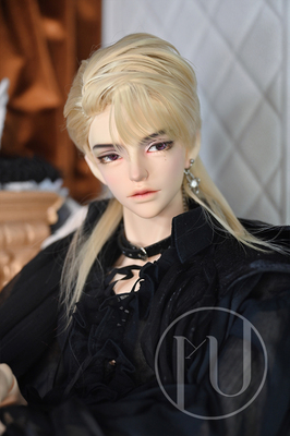 taobao agent [MU Twilight] BJD hand -changing hairy soft high temperature silk wolf tail 001 Boy baby baby baby with wigs and four -point shape