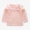 Cô gái xuân hè 2018 quần áo trẻ em mới tay áo sơ mi búp bê dài tay công chúa nước ngoài Phiên bản Hàn Quốc của áo sơ mi cổ trụ lá sen - Áo thun áo thun bé trai thu đông