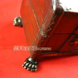 C010 Нижняя жесткая аппаратная основание -Antagono -заполненная деревянная коробка коробка с четырьмя корневыми мебелью.