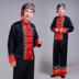 2018 mới Yi quần áo, người đàn ông của Zhuang trang phục, Miao, Tujia thiểu số trang phục múa, người lớn Trang phục dân tộc