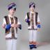 New Miao trang phục nam thiểu số trang phục biểu diễn Zhuang trang phục của nam giới Yi Li dân tộc hiệu suất quần áo bầu không khí Trang phục dân tộc
