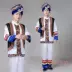 New Miao trang phục nam thiểu số trang phục biểu diễn Zhuang trang phục của nam giới Yi Li dân tộc hiệu suất quần áo bầu không khí quan ao dan toc Trang phục dân tộc