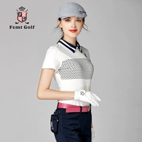 Golf của phụ nữ ngắn tay T-Shirt fg golf thể thao ngoài trời và giải trí ngắn tay ve áo T-Shirt thể thao có thể được tùy chỉnh 	bộ gậy đánh golf	