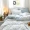 Bông vườn nhỏ tươi bốn mảnh giường bông sinh viên ký túc xá nhỏ hoa giường lanh chăn bao gồm ba mảnh - Bộ đồ giường bốn mảnh