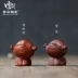 Yun Shang Yi Zisha Meng Monkey Tea Pet Handmade Purple Mud Mud Zodiac có thể nâng cao trà để chơi đồ trang trí gốm - Trang trí nội thất Trang trí nội thất