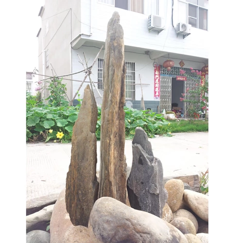 Stygartet Stone Fake Pond Танк ландшафтный ландшафтный камень горная вершина топор расколотый камень голубой дракон Каменный двор Установка пейзаж фен Шуи