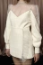 Váy nhỏ lụa trong mờ váy ren vải tuýt năm 2020 váy dạ hội trắng phụ nữ mùa đông mới