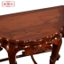 Bàn làm bằng gỗ gụ hình lưỡi liềm hình bán nguyệt bàn gỗ hồng mộc hình bán nguyệt bàn gỗ rắn bảng hiên nhà phong cách Ming vài trường hợp bàn tường kiểu Trung Quốc - Bàn / Bàn
