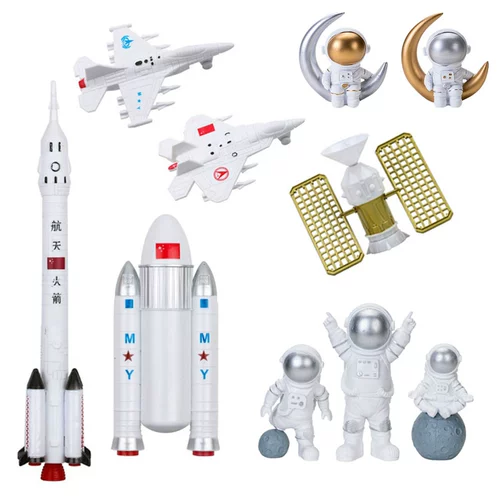 Космонавт, аэрокосмический космический корабль, ракета, космическое детское украшение, подарок на день рождения