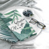 Đôi dày lên ins thực vật Bắc Âu thực phẩm phương tây mat vải cách nhiệt pad bữa ăn coaster bảng mat pad món ăn mat trà mat Khăn trải bàn