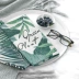 Đôi dày lên ins thực vật Bắc Âu thực phẩm phương tây mat vải cách nhiệt pad bữa ăn coaster bảng mat pad món ăn mat trà mat