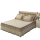 Phong cách châu Âu bông ren sợi giường váy mảnh duy nhất dày giường bao gồm giường bao gồm ren khăn trải giường Simmons bảo vệ bao gồm 1.8 Váy Petti