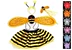 Trang phục trẻ em, động vật hoạt hình, trang phục biểu diễn ong, ong mẫu giáo, trang phục khiêu vũ, mũ nón, đạo cụ - Phụ kiện tóc