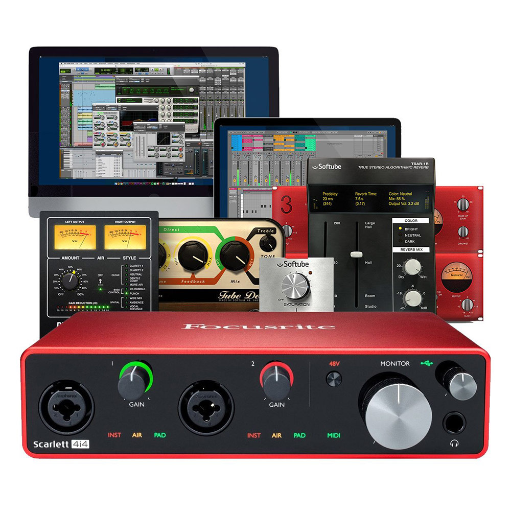 Внешняя звуковая карта focusrite scarlett 8i6 3rd gen