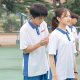 Форма, комплект, штаны, футболка для влюбленных для школьников, короткий рукав