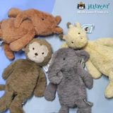 Jellycat, плюшевая успокаивающая кукла, Великобритания, слон, жираф, обезьяна