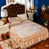 Mùa hè giường váy giường bìa mat ba bộ băng lụa ghế 1.8 m giường điều hòa không khí ghế non-slip dày ráp mát mat