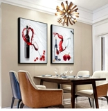 Nordic Simple Restaurant Decorary Wine Wall стены