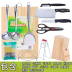 Bộ dụng cụ nhà bếp gia đình dao cắt thớt kết hợp bộ dao đặt bếp inox kệ để gia vị Phòng bếp