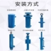 Xi lanh thủy lực tùy chỉnh 
            Xi lanh thủy lực hai chiều hạng nặng nâng thủ công lắp ráp đầu dầu tùy chỉnh điện một chiều nhỏ xy lanh thủy lực cấu tạo xi lanh thủy lực 2 chiều 
