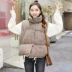 Thời trang áo kẻ sọc nữ 2018 mùa đông phiên bản mới của Hàn Quốc áo khoác gile Áo vest