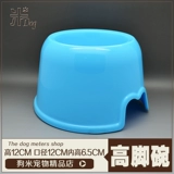 Кака высокая собачья чаша одно круглый пластиковый корм для собак бассейн кошка горшок кошачья чаша для питомца для собачья миска для собак собака рисовая коробка