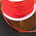 Số 6 Trung Quốc thắt nút dây 2MM cộng với dây chuyền vàng DIY dệt tay vòng tay vòng tay dây ngọc bích đỏ phụ kiện dây - Vòng đeo tay Clasp